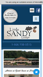 Mobile Screenshot of littlesandylodge.com